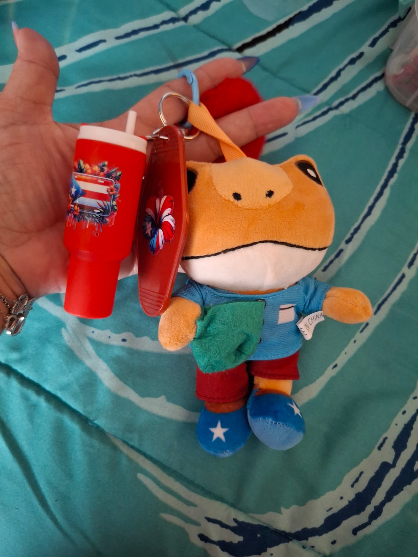 🐸 Puerto Rico Coquí Can Glass & Accessories Set