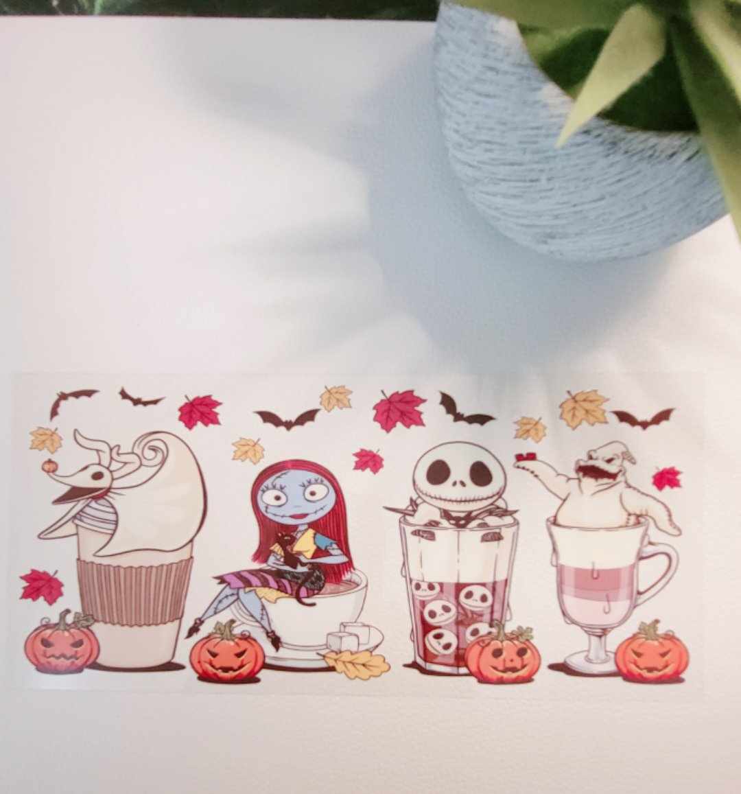 NIGHTMARE COFFEE UV DTF WRAP