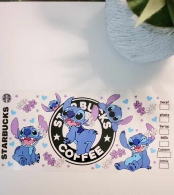 LILO COFFEE UV DTF