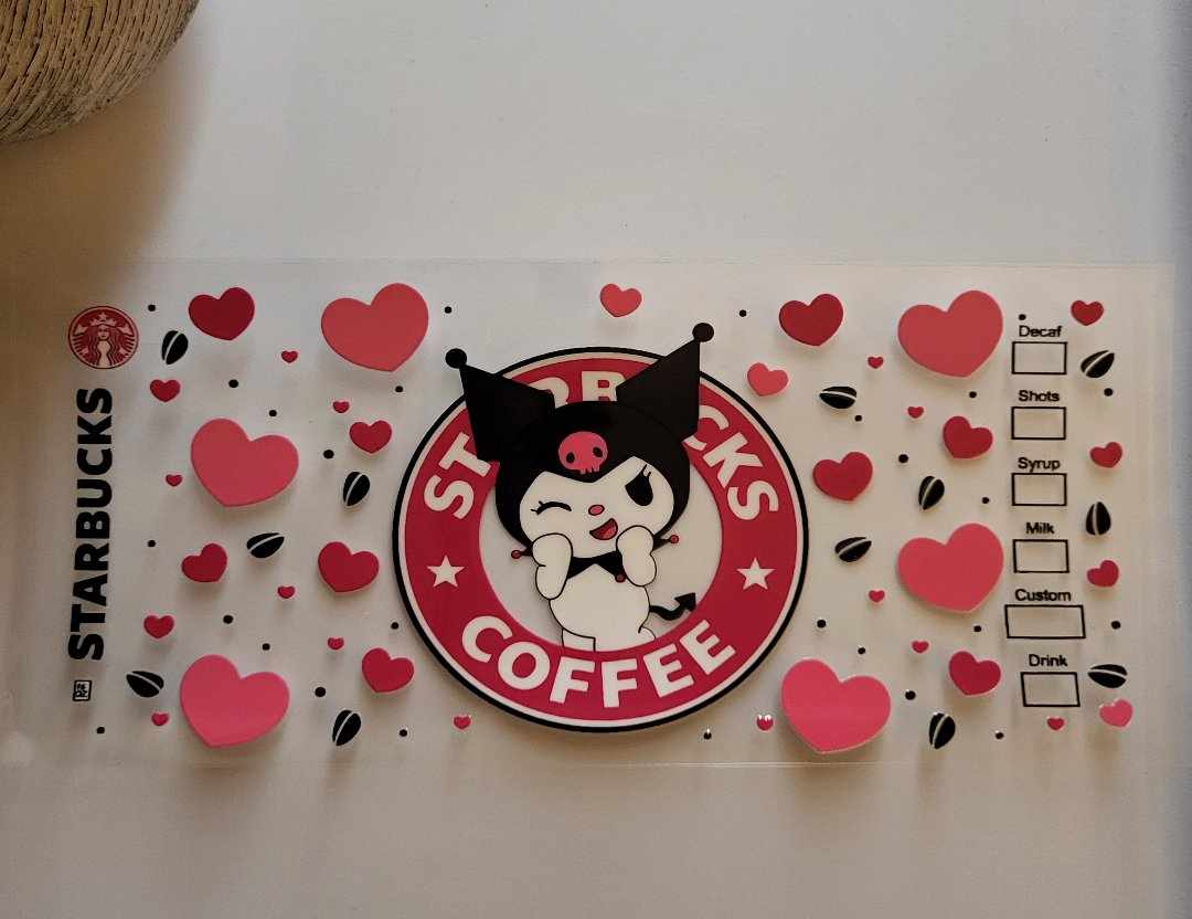 Love kuromi coffee