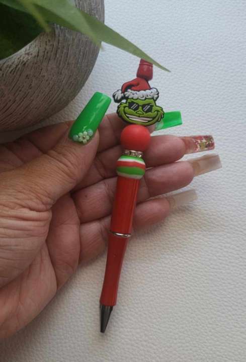 Navidad green pen