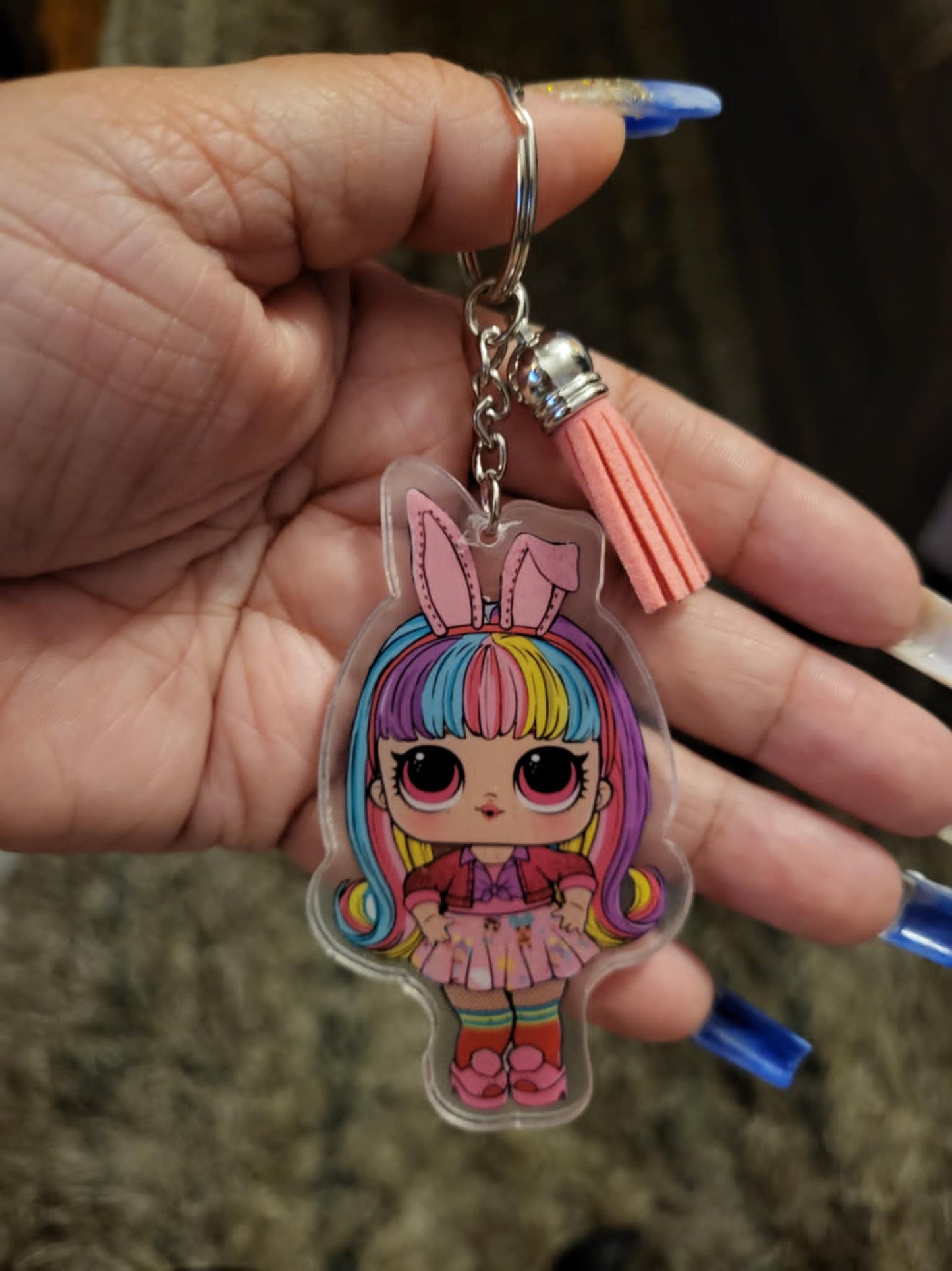Rainbow doll