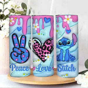 LOVE PEACE STICH