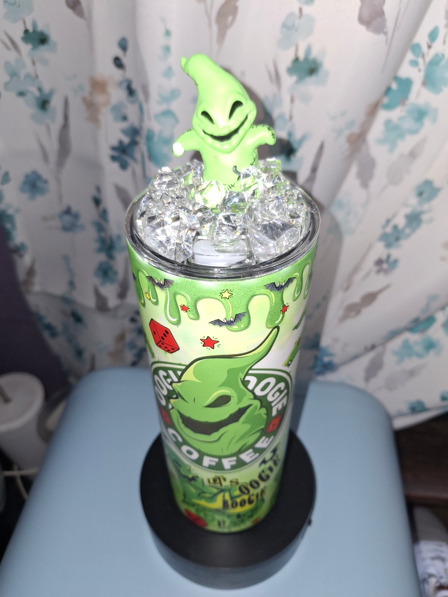 Spooky Green Halloween 20 oz Tumbler 👻💚